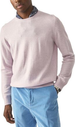 J.McLaughlin J.Mclaughlin Purple Caldwell Cashmere Crewneck Sweater