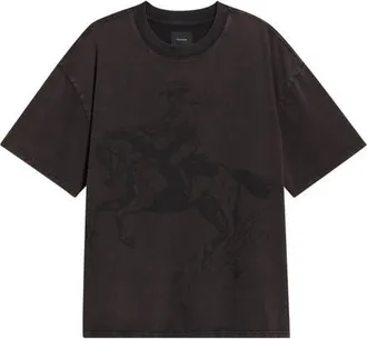 PacSun Cafe Graphic T-Shirt in Black at Nordstrom, Size X-Large