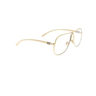 Miu Miu Accessoires, unisex, Geel, ONE Size, Brillen