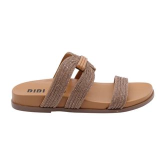 Bibi Lou Florin Slider - female - Bibi Lou - Sliders - Brown - 4 UK - Shoes