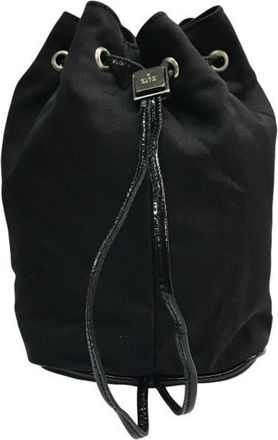 Gucci Black Nylon Pouch (Pre-Owned)