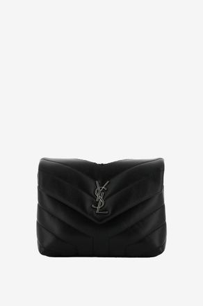 Saint Laurent Schultertasche aus gestepptem Leder Loulou Toy