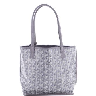Goyard Anjou Reversible Tote Coated Canvas Mini