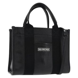Balenciaga Pre-owned Tote Bags, female, Black, Size: ONE SIZE Pre-owned Vintage Tote Bag