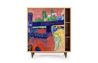 StoryZ Aparador multicolores 2 cajones y 2 puertas L 94 cm