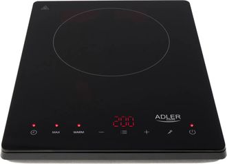 Adler Europe Plaque &Agrave; Induction Adler Ad 6513 - 2000 W - Affichage Lcd - 190 Mm