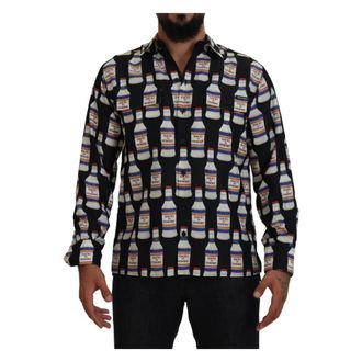 Dolce & Gabbana Casual Shirts - Heren - Casual Overhemden - Veelkleurig - XS - Overhemden