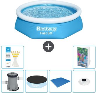 Bestway Piscina Bestway Fast Set Redonda - 244x61 Cm - 7-piezas S248