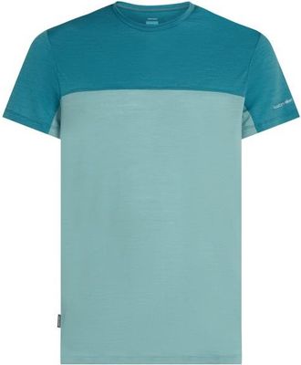 Icebreaker Merino 125 Cool-Lite Sphere III S/S CB Merinoshirt für Herren | türkis