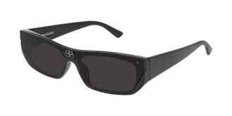 Balenciaga BB0080S 001 Mens Sunglasses Black Size 99