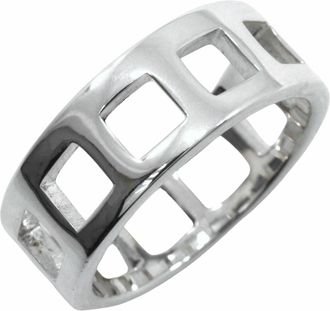 Gucci Silver 925 Band Ring (Pre-Owned)