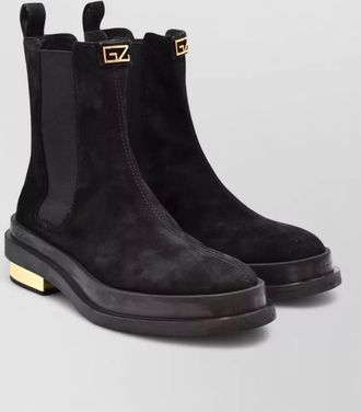 Giuseppe Zanotti suede leather ankle boots