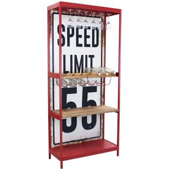 Milani Home Speed limit - mobile con portabottiglie