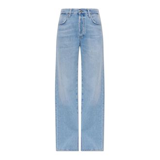 Citizens Of Humanity Straight Jeans, female, Blue, Size: W24 Annina Straight Leg