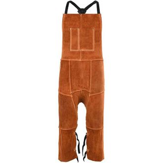 OEM Delantal De Soldadura De Cuero Profesional Para Hombre, Delantal De Trabajo Resistente Al Calor, Perfecto Para Herreros, Aficionados Al Bricolaje, Sol