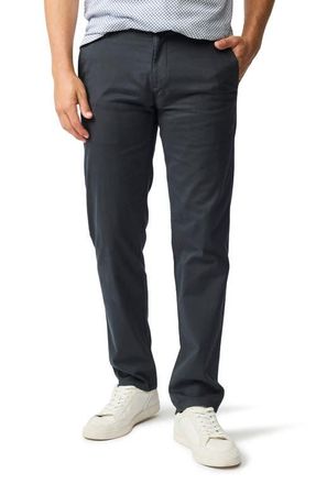 Rodd & Gunn Thomas Road Stretch Cotton Flat Front Chinos in Coal at Nordstrom, Size 3632