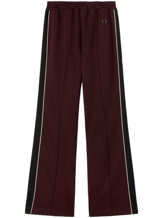 AMBUSH side-stripe track pants - Red