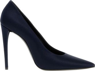 Saint Laurent Monceau Pump - Shoes - Mujer - Azul - 38 1/2 EU