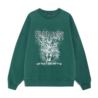 Anine Bing Sudaderas y Sudaderas con Capucha - Sweatshirts & Hoodies - Mujer - Verde - XS