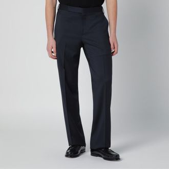 Lardini Blue wool trousers