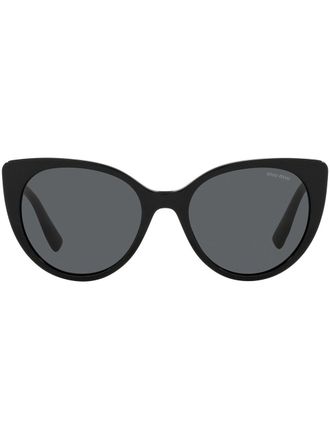 Miu Miu Eyewear Occhiali da sole cat-eye - Nero