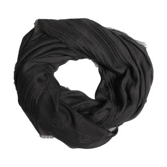 Dolce & Gabbana Pa&ntilde;uelo de seda con estampado de logo - Accessories - Hombre - Negro - ONE SIZE