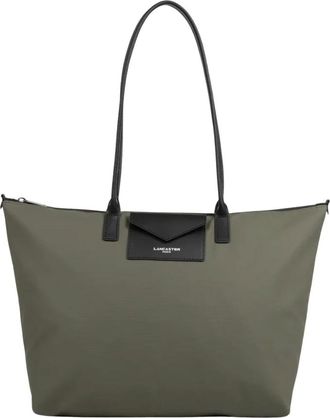 Lancaster Storm Kba Tote Bag - Dames - Tassen - Groen - Maat: ONE Size Leer