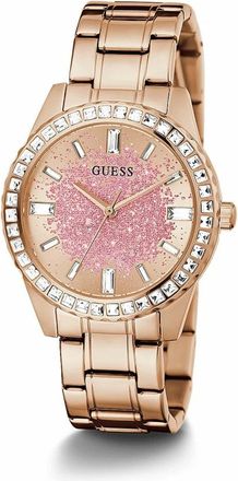 Guess Gw0405L3 Horloge - Dames - Accessoires - Roze - Maat: ONE Size Taf