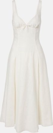 Faithfull The Brand Adalee linen midi dress
