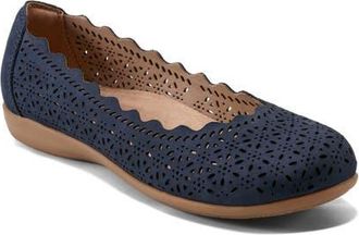 Earth Bria Flat in Dark Blue at Nordstrom, Size 8.5