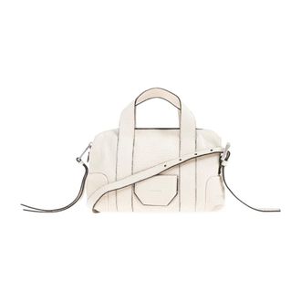 AllSaints Handbags, female, Beige, Size: ONE SIZE Ares G Compact Crossbody Bag
