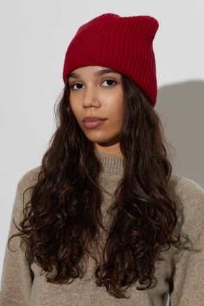 Jacquemus Wool Beanie Espiral, Unisex, Red