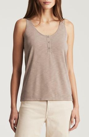 Mavi Henley Tank in Fungi at Nordstrom, Size X-Small