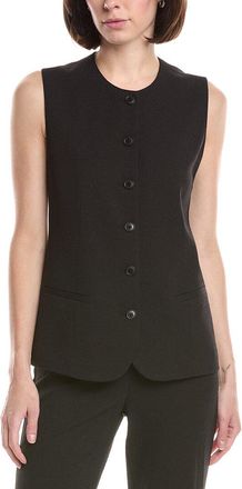 Kenneth Cole Textured Knit Longline Vest