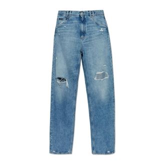 Dolce & Gabbana Straight-Leg Jeans - Heren - Jeans - Blauw - Maat: XL Katoen