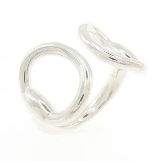 Herm&egrave;s Silver 925 Band Ring (Pre-Owned)