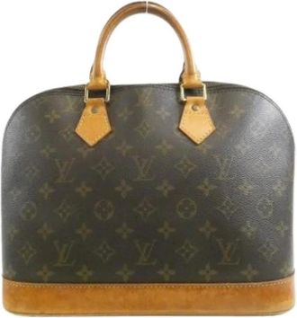 Louis Vuitton Pre-owned Handbags, female, Brown, Size: ONE SIZE Pre-owned Alma PM Handbag