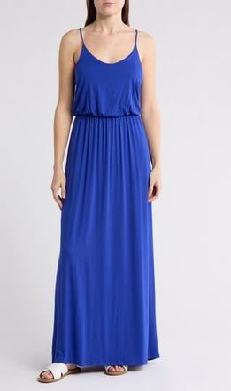 Lush Knit Maxi Dress in Cobalt at Nordstrom Rack, Size X-Small