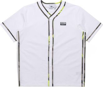 adidas originals Sports Casual Short Sleeve Shirt Men White GK5911