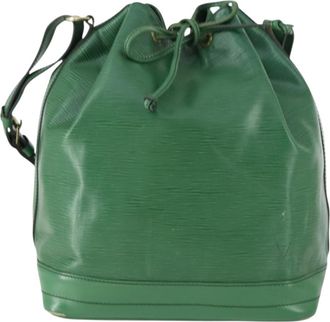 Louis Vuitton Noe Epi Leather Green Leather Handbag (Pre-Owned)