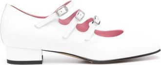 Carel Ariana Mary Jane Flats - - Shoes - Donna - Bianco - 40 EU
