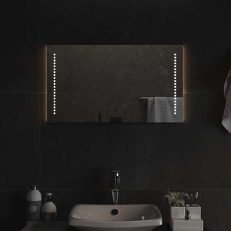 vidaXL Espejo De Ba&ntilde;o Con Led 70x40 Cm Vidaxl