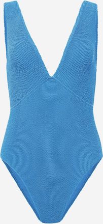 Sorbet Island Womens One-Piece Swimsuit Light Blue Polyester Swimwear Sea Clothing