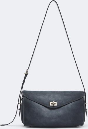 Balenciaga Le 7 Medium suede shoulder bag