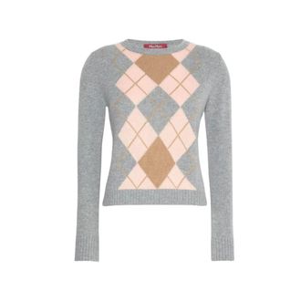 Max Mara Max Mara Truien - Dames - Truien - Grijs - Maat: M
