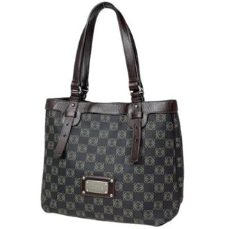Loewe Pre-owned Tote Bag - Dames - Vintage Shopper - Bruin - ONE Size - Leer - Vintage