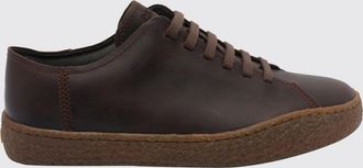 Camper Peu Low-Top Smooth Calfskin Leather Lace-Up Trainers
