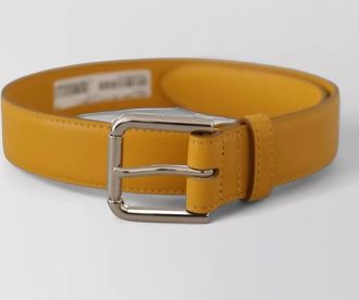 Dolce & Gabbana leather logo buckle belt