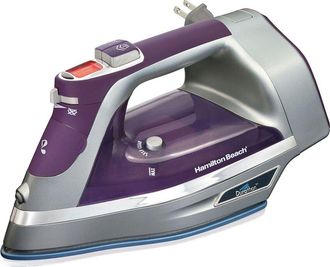 Hamilton Beach Durathon Digital Display Retractable Cord Iron