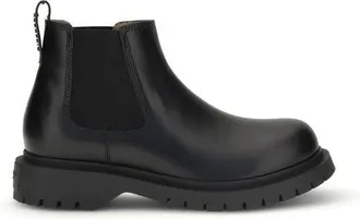 Givenchy Geborsteld Kalfsleer Chelsea Laarzen - Heren - Chelseaboots - Zwart - 43 EU - Leer - Schoenen